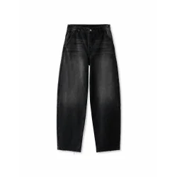 SPODNIE DAMSKIE JEANSOWE SKATER ROZMIAR 34 BERSHKA
