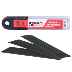 OSTRZA WYMIENNE PRO SK5 BLACK 18 MM ŁAMANE 10 SZTUK