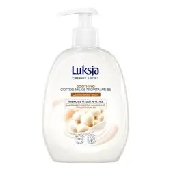 MYDŁO W PŁYNIE LUKSJA CREAMY SOFT MLECZKO BAWEŁNIANE B5 500ML
