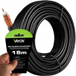 PRZEWÓD KONCENTRYCZNY 1.02 CU + 32X0.12 MM CU 15 M