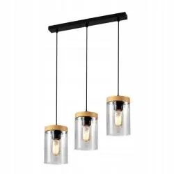 LAMPA SUFITOWA WISZĄCA ARIST 3 PUNKTY E27 IP20 DYMIONE KLOSZE