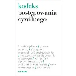 KODEKS POSTĘPOWANIA CYWILNEGO 01.02.2014