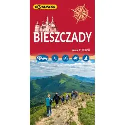 BIESZCZADY MAPA 1:50 000
