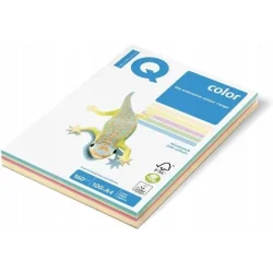 PAPIER KSERO IQ MIX PASTELOWY 80 G/M2 100 ARKUSZY KOLOROWY XERO