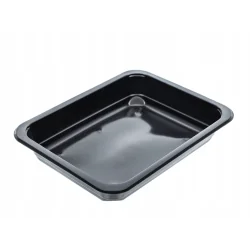 POJEMNIK NIEDZIELONY DO ZGRZEWU KGL 227X178X30 CZARNY 50 SZT