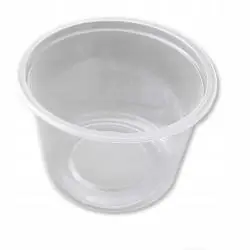 POJEMNIKI NA ZUPĘ 250 ML OKRĄGŁE PP TRANSPARENTNE 50 SZT