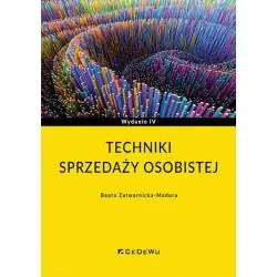 TECHNIKI SPRZEDAŻY OSOBISTEJ