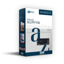 WIELKI SŁOWNIK JĘZYKA POLSKIEGO PWN ZE SŁOWNIKIEM WYRAZÓW BLISKOZNACZNYCH + PENDRIVE