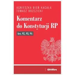 KOMENTARZ DO KONSTYTUCJI RP ART. 92 93 94