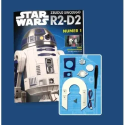 ZBUDUJ R2-D2 STAR WARS DE AGOSTINI CZĘŚCI MODELU 8+ II GATUNEK