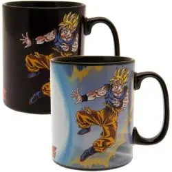 KUBEK ZMIENIAJĄCY KOLOR CERAMICZNY GOKU VS BUU DRAGON BALL 460 ML ABYSTYLE