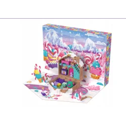 POLLY POCKET KALENDARZ ADWENTOWY AKCESORIA ŚWIĄTECZNE II GATUNEK BRAK CHATKI