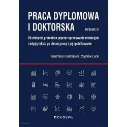 PRACA DYPLOMOWA I DOKTORSKA