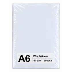 PAPIER FOTOGRAFICZNY GLOSSY A6 10.5 X 14.8 CM 50 SZTUK AIGOSTAR