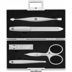ZESTAW DO MANICURE ZWILLING TWINOX 5 ELEMENTÓW W ETUI ALUMINIOWYM