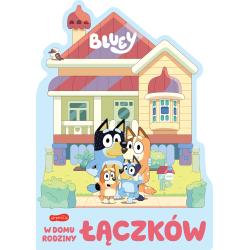W DOMU RODZINY ŁĄCZKÓW. BLUEY. KSIĄŻECZKI KARTONOWE