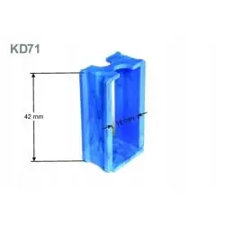ŁĄCZNIK DO PUSZEK SIMET KD71 71 MM PV60K PST60 NIEBIESKI