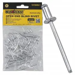 NITY ALUMINIOWE ZRYWALNE 3,2 X 6 MM CROWNMAN 50 SZTUK MOCNE