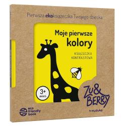 MOJE PIERWSZE KOLORY. KSIĄŻECZKA KONTRASTOWA