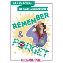 KIESZONKOWIEC ANGIELSKI REMEMBER & FORGET GRA KARCIANA 4W1 NAUKA CZASOWNIKÓW 9+