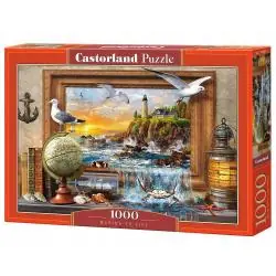 PUZZLE MARINE TO LIFE LATARNIA MORZE OCEAN PTAKI 1000 ELEMENTÓW CASTORLAND 10+