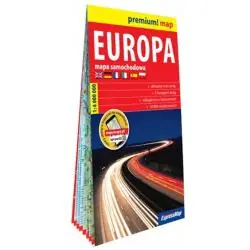 EUROPA MAPA SAMOCHODOWA 1:4 000 000