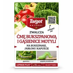 TARGET NATURAL LEPINOX PLUS 10G NA ĆMĘ BUKSZPANOWĄ I GĄSIENICE MOTYLI