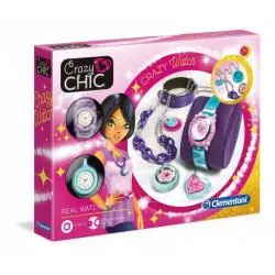 CRAZY CHIC CRAZY ZEGAREK ZESTAW DO TWORZENIA ZEGARKA CLEMENTONI 7+