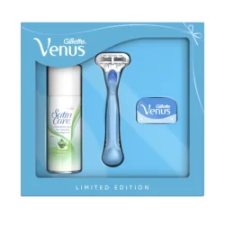 MASZYNKA DO GOLENIA GILLETTE VENUS 2 GŁOWICE + ŻEL DO GOLENIA 75 ML