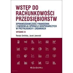 WSTĘP DO RACHUNKOWOŚCI PRZEDSIĘBIORSTW