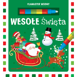 WESOŁE ŚWIĘTA. FLAMASTER WODNY