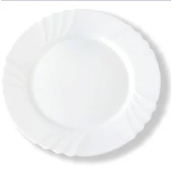 TALERZ OBIADOWY EBRO PŁYTKI 25 CM BIAŁY BORMIOLI ROCCO
