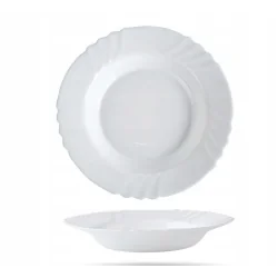 TALERZ GŁĘBOKI EBRO 24 CM BIAŁY BORMIOLI ROCCO