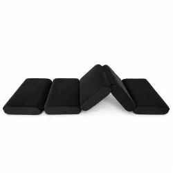 MATERAC KOSMETYCZNY 5-ELEMENTOWY COUCOU FIVE GEL AIR FOAM WELUR CZARNY