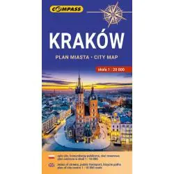 KRAKÓW PLAN MIASTA 1:20 000