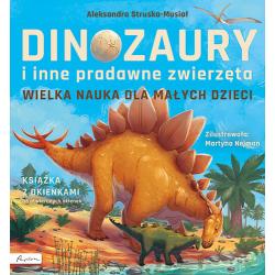 DINOZAURY I INNE PRADAWNE ZWIERZĘTA. KSIĄŻKA Z OKIENKAMI