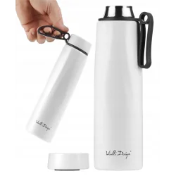 BUTELKA TERMICZNA VIALLI FUORI 500 ML BIAŁA