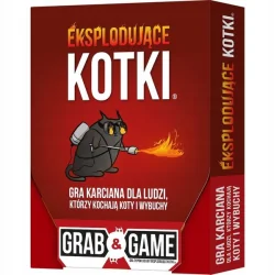 EKSPLODUJĄCE KOTKI KIESZONKOWA GRA KARCIANA 12+