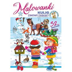 KULIG. ZIMOWE ZABAWY. MALOWANKI