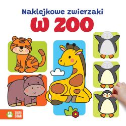 NAKLEJKOWE ZWIERZAKI W ZOO