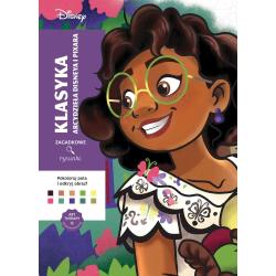 KLASYKA. ARCYDZIEŁA DISNEYA I PIXARA. ART THERAPY. KOLOROWANKA ANTYSTRESOWA. DISNEY. ZAGADKOWE RYSUNKI