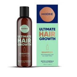 SZAMPON DO WŁOSÓW ULTIMATE HAIR GROWTH DLA KAŻDEGO TYPU WŁOSÓW 250 ML MOERIE