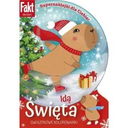 IDĄ ŚWIĘTA. GWIAZDKOWE KOLOROWANKI Z NAKLEJKAMI