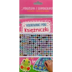 KSIĘŻNICZKI. MINI KOLOROWANKI. MINIZESTAW Z DIAMENCIKAMI