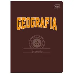 ZESZYT W KRATKĘ 60 KARTEK Z MARGINESEM A5 GEOGRAFIA