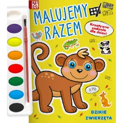 MALUJEMY RAZEM DZIKIE ZWIERZĘTA. KREATYWNE ZADANIA DLA DZIECI. II GATUNEK