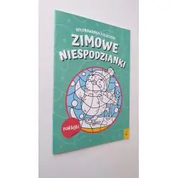 ZIMOWE NIESPODZIANKI. KOLOROWANKA Z KLUCZEM I NAKLEJKAMI