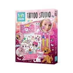 ZESTAW KREATYWNY TATTOO STUDIO 89 ELEMENTÓW TATUAŻE BROKATOWE 6+