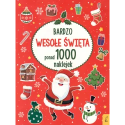 BARDZO WESOŁE ŚWIĘTA. PONAD 1000 NAKLEJEK
