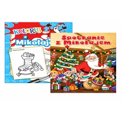 PAKIET KOLORUJ Z MIKOŁJAEM, SPOTKANIE Z MIKOŁAJEM